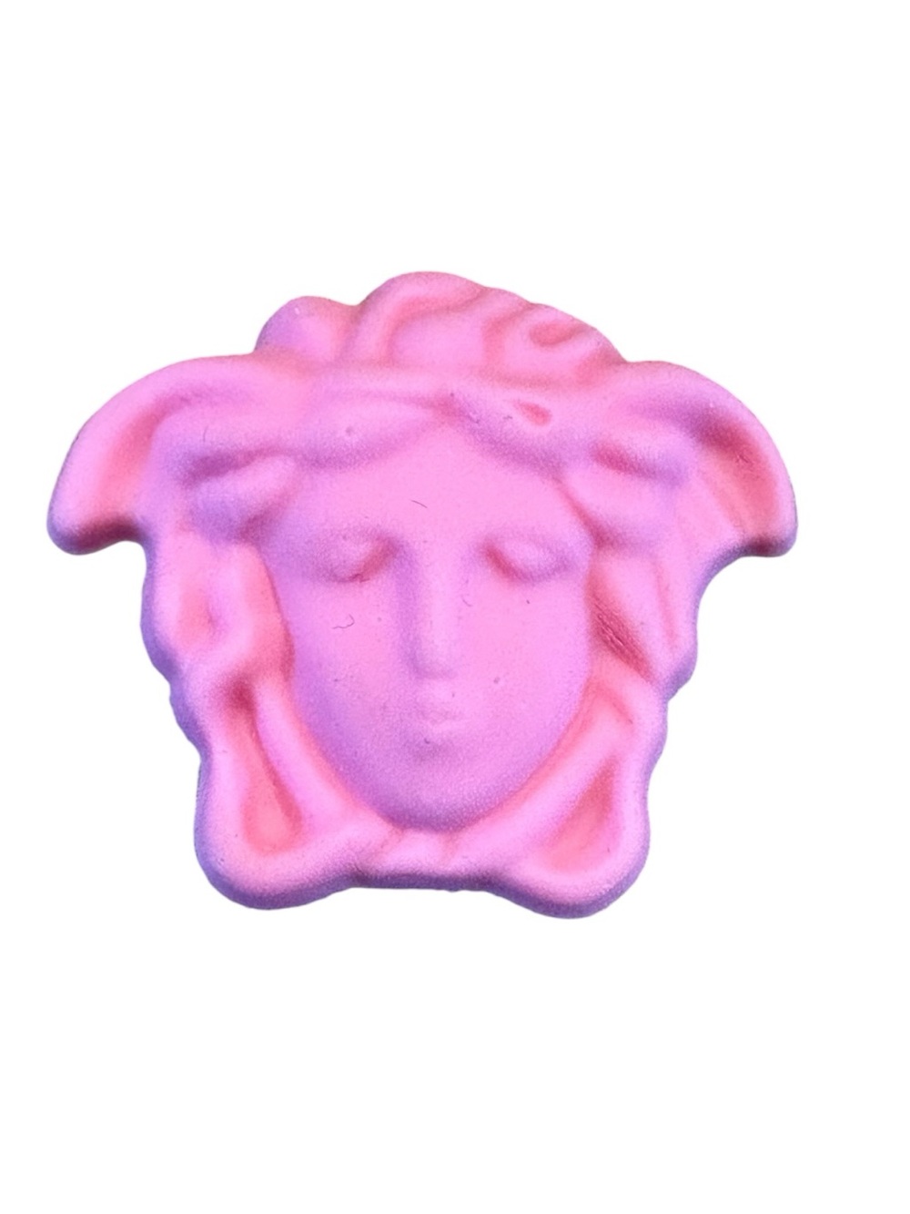 Pink Medusa Croc Charm